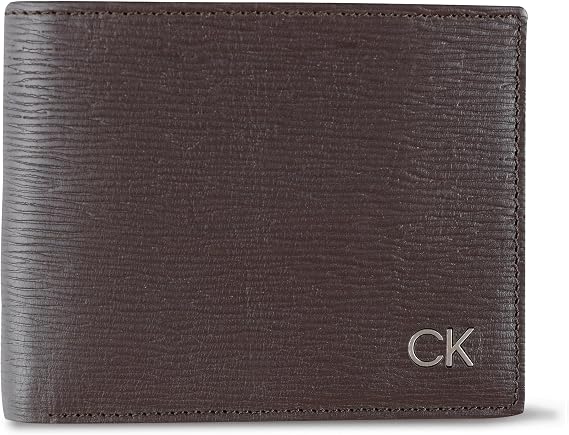Calvin Klein Men's RFID Blocking Leather Bifold Wallet