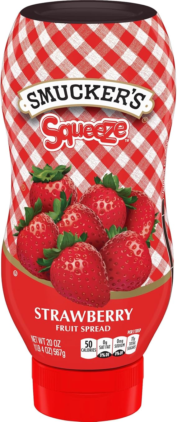 Smucker's Squeeze Strawberry fruit spread 567g