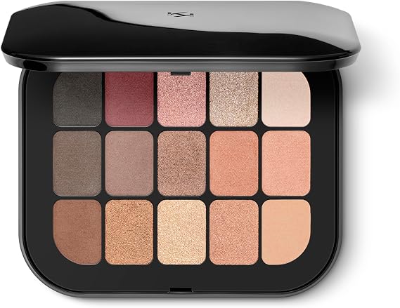 KIKO Milano Master Eyeshadow Palette 01, Palette With 15 Matte And Metallic Eyeshadows