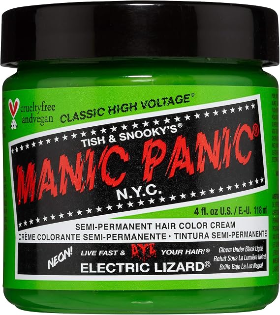 Manic Panic Classic Electric Lizard Semi-Permanent Hair Dye (118ml)
