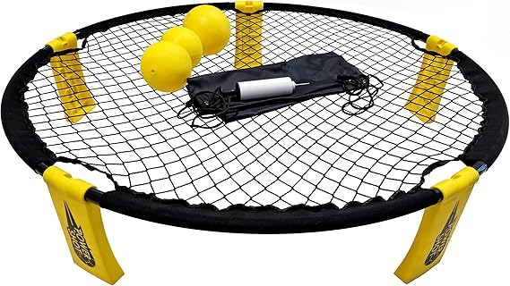 Smashball with 2 Netsportique Balls - This Smashball Set Play with Friends or Family! Football Goal Variant - Ideal for Use in the Garden!