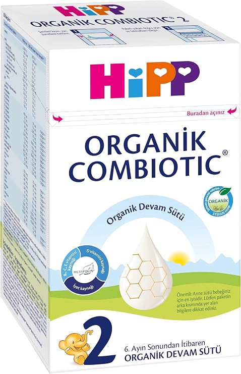 HiPP 2 Organik Combiotic Devam Sütü 600 gr