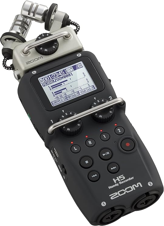 Zoom H5 Mobile Phone Recorder - Portable 4 Track Audio Recorder