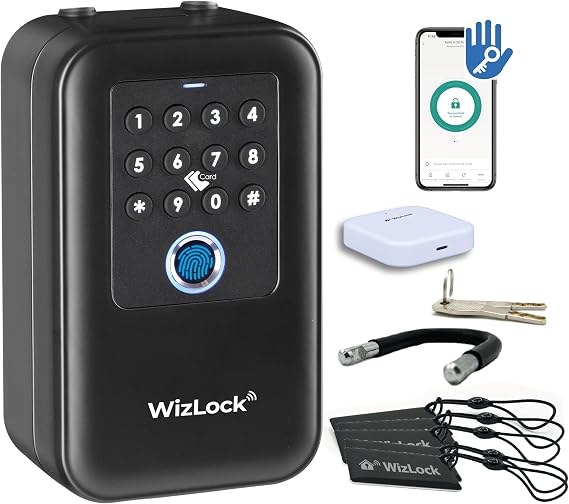 TTLock Key Safe - Fingerprint Code RFID Gateway incl.