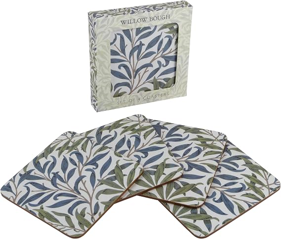 Lesser & Pavey Willium Morris Willow Bough Coasters Set of 4