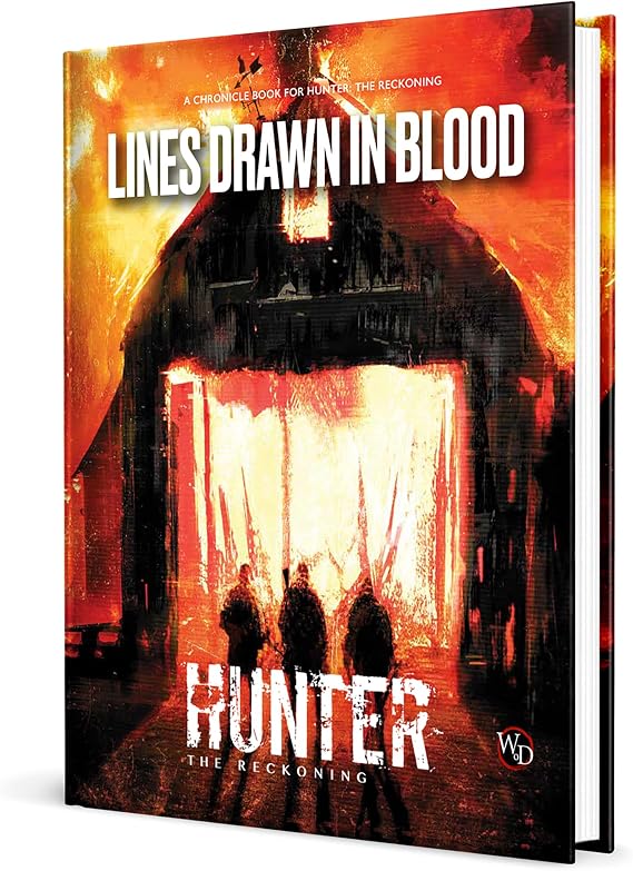 Hunter Reckoning Rpg Lines Drawn In Blood Chronicle Book Hc