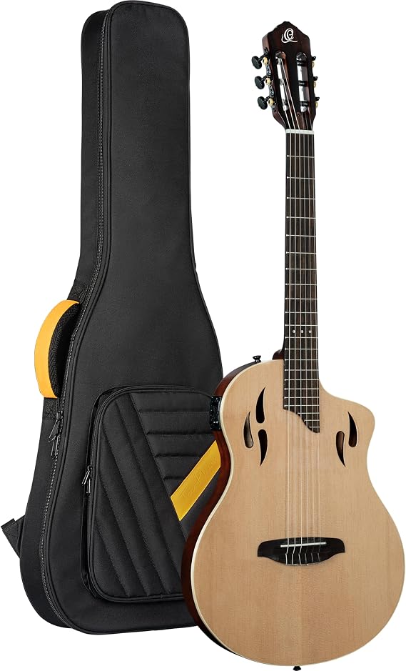 Ortega TourPlayer RTPSTD-NAT Elektro Klasik Gitar (Natural)