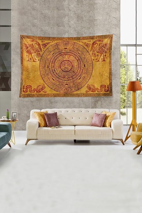 Pelangi Antik Mısır Figürlü Leke Tutmaz Kadife Dokulu Kumaş Duvar Örtüsü Duvar Halısı Tapestry WLL077, 35 x 50