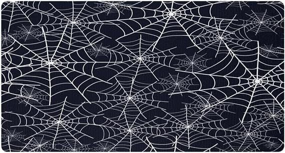 Spider Web Pattern Kitchen Mat, Non Slip Washable Floor Rug, Absorbent Kitchen Mats Runner Rugs for Kitchen, Hallway, Laundry Room