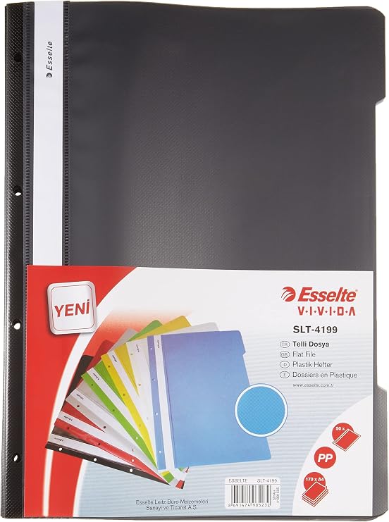 Esselte 41991595 String File, Black 50's