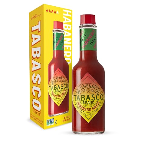 TABASCO® Habanero - 148 ml Bottle - Exclusive & Heavily Available Chili