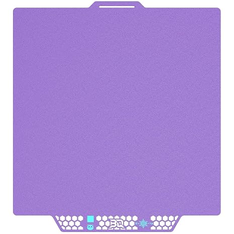 BIQU CryoGrip Pro Glacier-PurpleBuild Plate, Firm Adhesion, 257x257mm