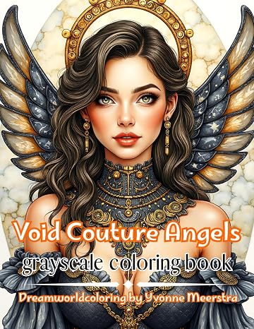 void couture angels: Celestial Fashion Portraits in Shadow & Starlight