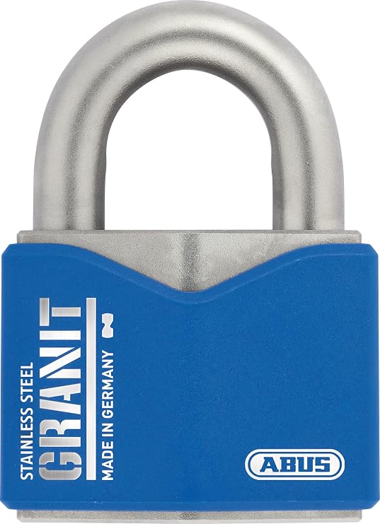 ABUS Padlock Granit 37ST/55 - Stainless Steel, Security Level 10