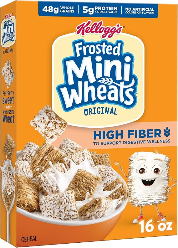 Kellogg's Frosted Mini-Wheats Original Breakfast Cereal 16 oz