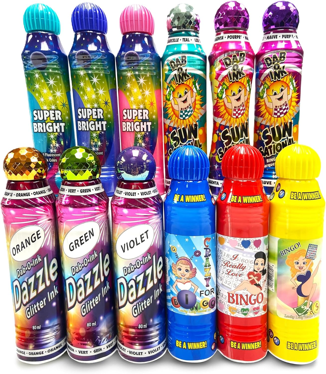 Lucky Lady/Dab-O-Ink Special Variety Combo 12 Pack
