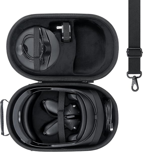 co2CREA Hard Travel Case for Meta Quest 3 /Meta Quest Pro VR Headset