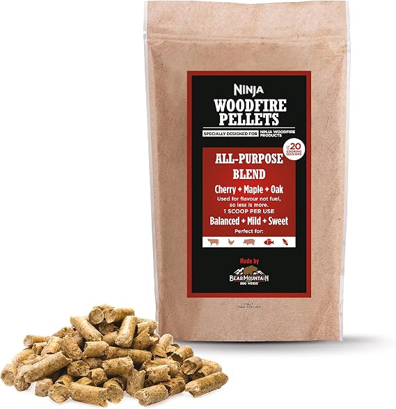 Ninja Woodfire Pellets, All-Purpose Blend, 900g Bag, XSKOGAPBPL2UK