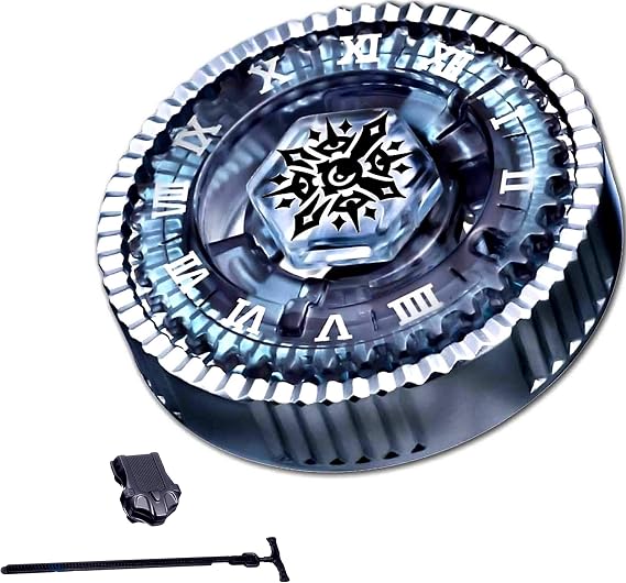 Rapidity Twisted Tempo + Launcher Spinning Top for Metal Fusion 4D Fury Arena
