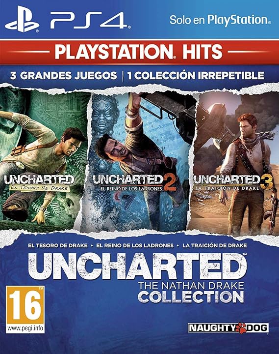 Playstation Uncharted Collection Hits - Versión 17