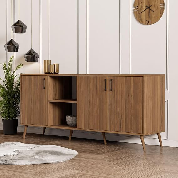 Mezza 1622 Exxen 180 Cm (Ahşap Ayakli) Modern Konsol Ürgüp