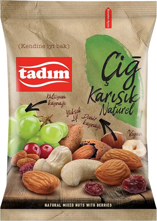 Tadım Karışık Kuruyemiş Naturel 45 Gram