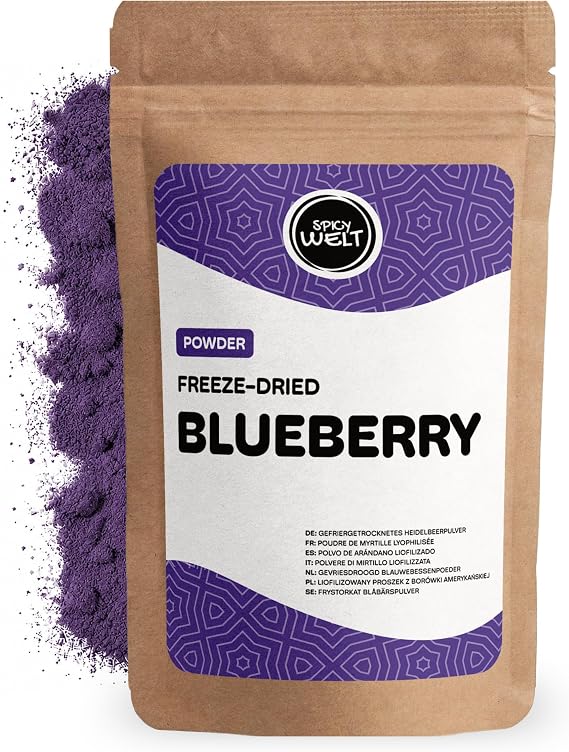 Spicy Welt Freeze-dried blueberry powder (100g) | Blueberry | 100% fruit
