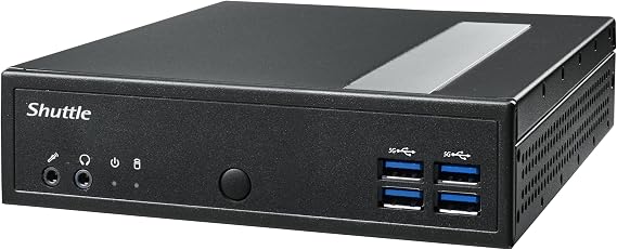 Shuttle XPC Slim Barebone DL40N・Intel N150・1x DDR5・2X LAN (2x 2.5Gbit)・2xCOM,1xHDMI,1xDP・1x VGA (DL40N)