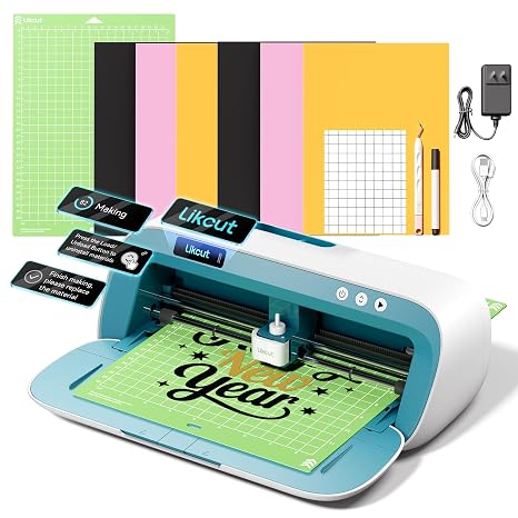 Likcut S41 Vinyl Cutter with Print Then Cut - AI Smart Sticker Maker