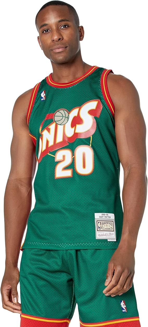 Mitchell & Ness Swingman Mesh Jersey Seattle SuperSonics 1995-96 Gary Payton