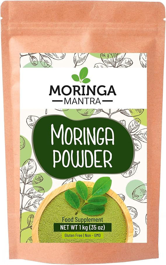 Moringa Mantra Moringa Leaf Powder, 1 kg, Naturally Grown Powder
