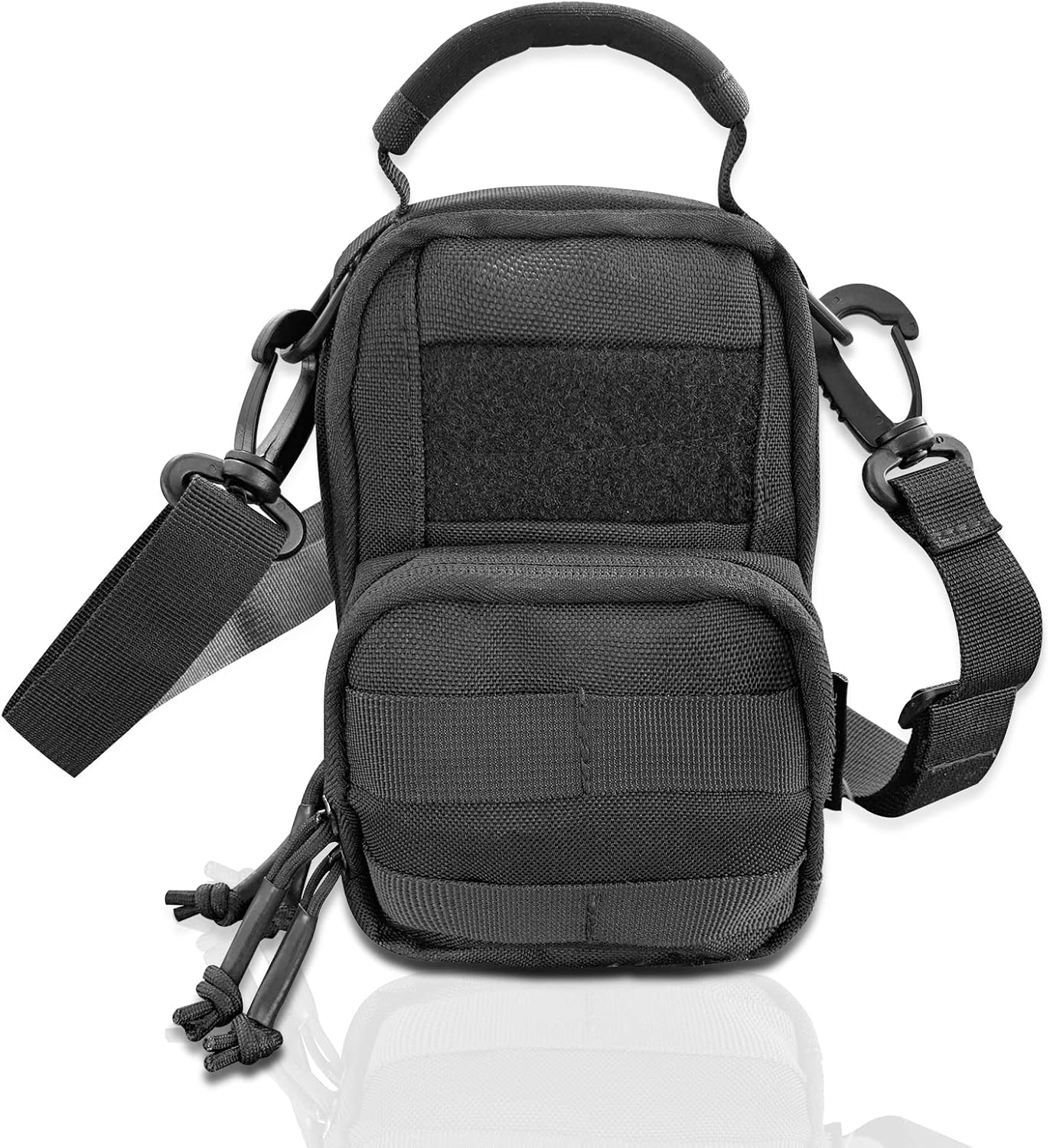 Roaring Fire Tinder Tactical Molle Utility Pouch, EDC Tool Organizer Pouch with Removable Sling Strap. Modular Organizer Pouches for Every Day Carry, Hiking, Camping