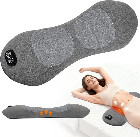 3-in-1 Back Massager with Massage and Heat Ergonomic Memory Foam Lumbar Support Back Support for Office Car and Home with Air Lift Function