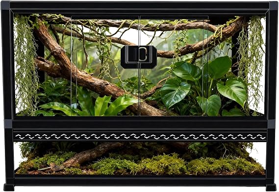 16 Gallon Reptile Glass Enclosure 22" x 14" x 12“