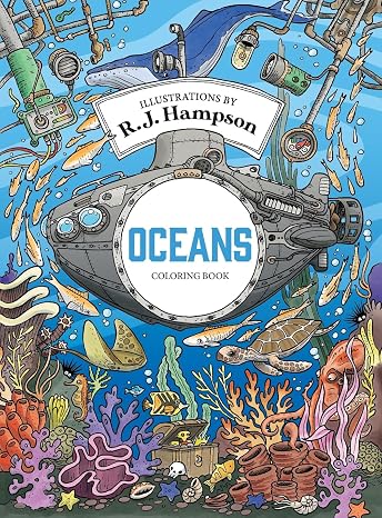 Oceans Coloring Book