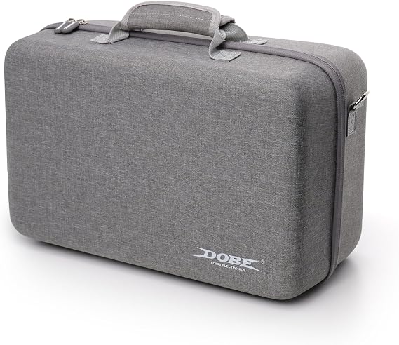 PS5 Slim Console Multi Functional Portable Storage Bag Lightweight EVA Material, Designed for Storing The Console Controllers and Accessories