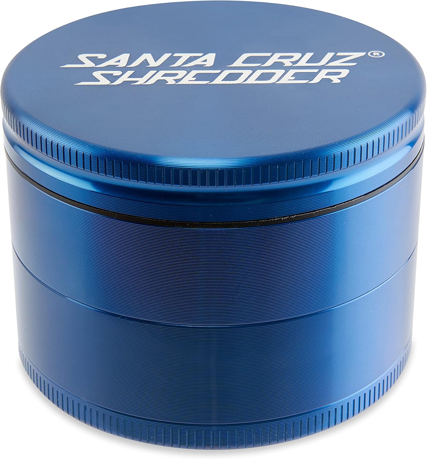 Santa Cruz Shredder Herb and Spice Grinder Made in USA Large 2.7 Inch, Blue