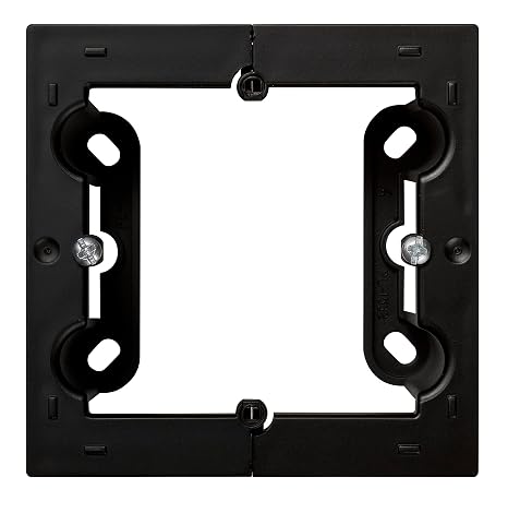 SIMON 10 Surface Box 1 Element IP20 Black