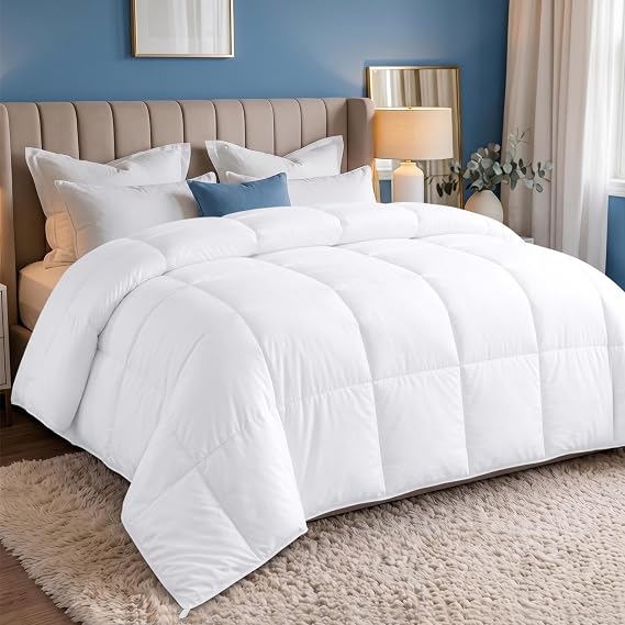 Utopia Bedding Lightweight Duvet, 200 g/m², 140 x 200 cm, Bed 80, White