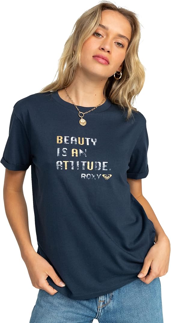 Roxy Women's Sparkle Evening Attitude T-Shirt
