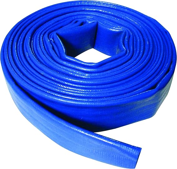 Silverline - Flat hose for discharge of water 10 m x 32 mm (633656)