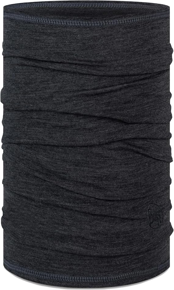 BUFF®| Braga de cuello Merino Lightweight Bufanda Multifuncional 100% Lana Merino, Senderismo, Aire Libre, Sostenible, Ligera, Fina, Hombre Mujer