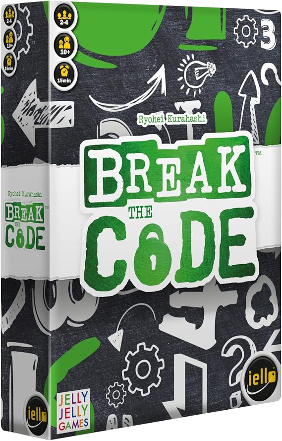 IELLO | Break the Code | Board Game | Ages 10+ | 2 to 4 Players | 15 Minutes Playing Time