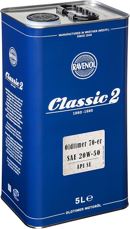 RAVENOL Classic car 70 series SAE 20W-50 API SE