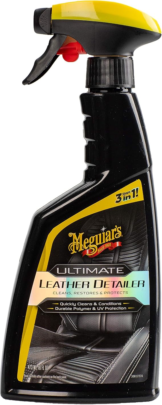 Meguiar's Leather Care Car – Leather Cleaning Protection & Shine – Car