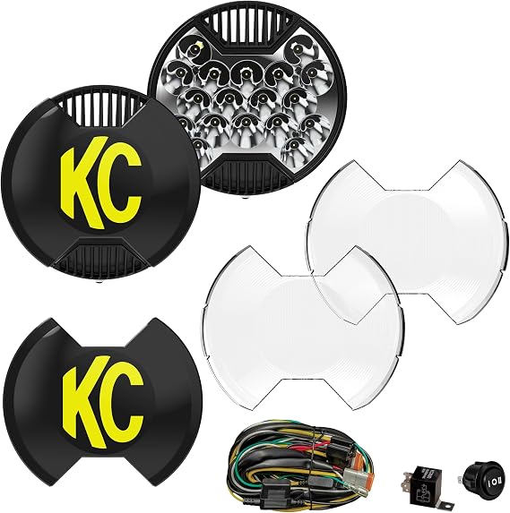 KC HiLites 108 SlimLite V2 8" - Master Kit