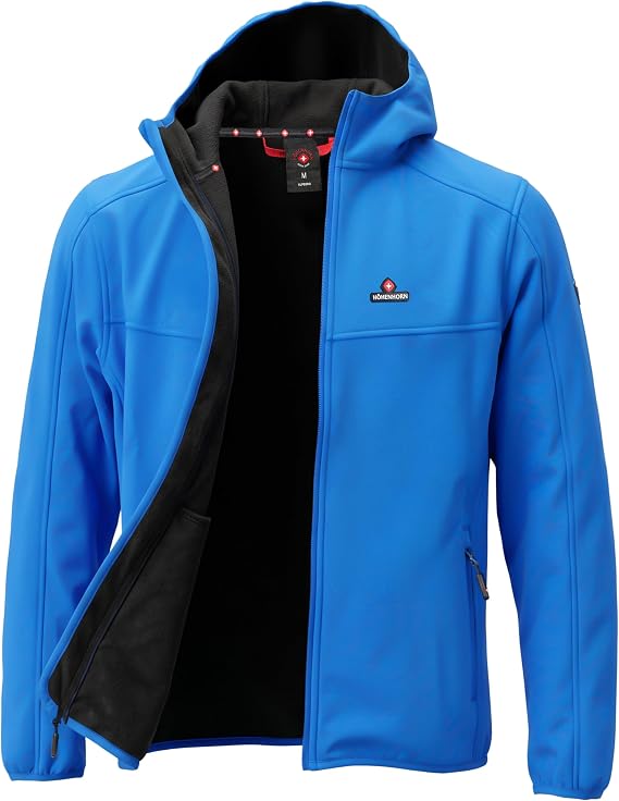 Höhenhorn Alpberg Men's Lightweight Softshell Jacket, Outdoor Jacket, Transition Jacket