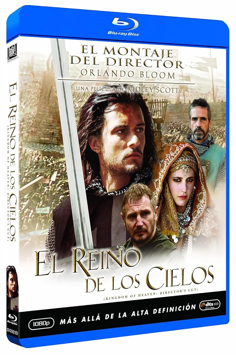 El Reino de los Cielos (Kingdom of Heaven) (Montaje del Director) (2005) (Ridley Scott) (Blu-ray)