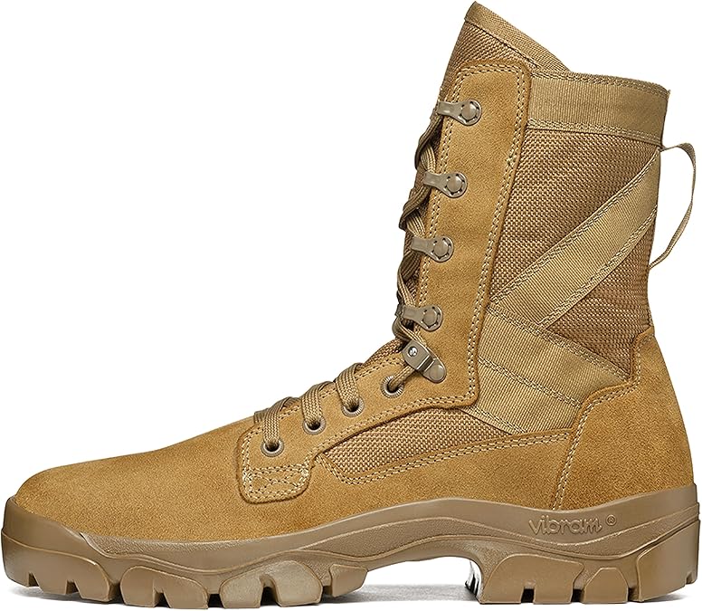 GARMONT Mens T8 Bifida TAA Suede Textile Coyote Boots 7 UK