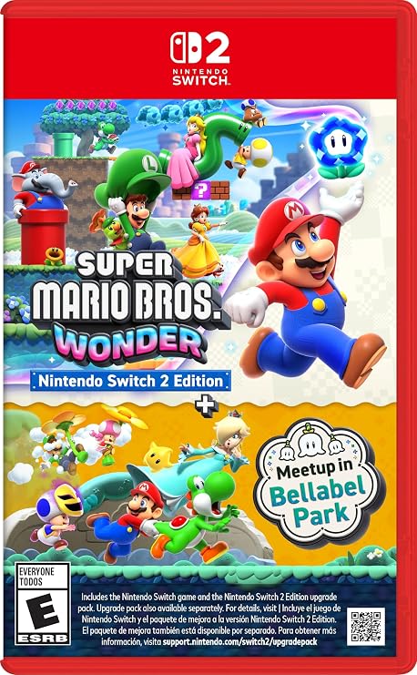 Super Mario Bros. Wonder Nintendo Switch 2 Edition + Meetup in Bellabel 輸入版:北米 - Switch 2